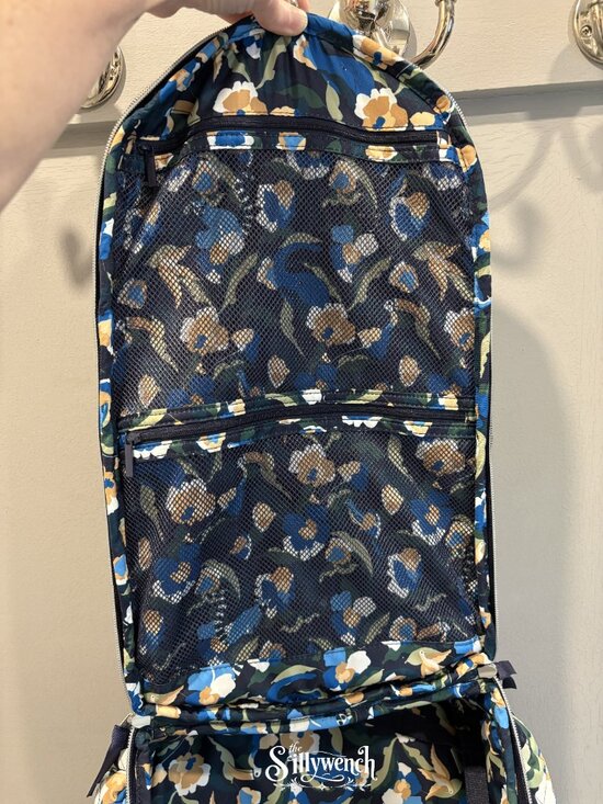 Vera Bradley Immersed Blooms Travel Backpack in Performance Twill main image 9